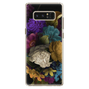 Plastové puzdro iSaprio - Dark Flowers - Samsung Galaxy Note 8