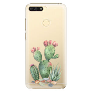 Plastové puzdro iSaprio - Cacti 01 - Huawei Honor 7A