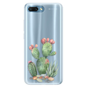 Silikónové puzdro iSaprio - Cacti 01 - Huawei Honor 10