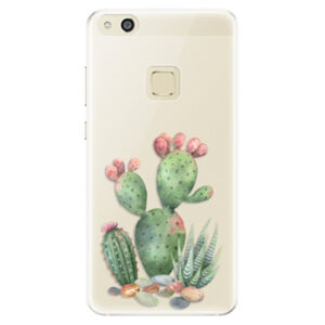 Silikónové puzdro iSaprio - Cacti 01 - Huawei P10 Lite