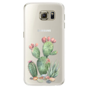 Silikónové puzdro iSaprio - Cacti 01 - Samsung Galaxy S6