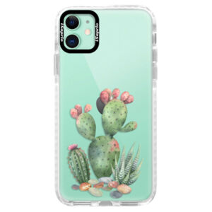 Silikónové puzdro Bumper iSaprio - Cacti 01 - iPhone 11