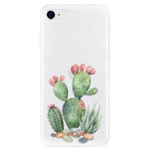 Odolné silikónové puzdro iSaprio - Cacti 01 - iPhone SE 2020