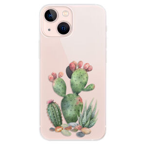 Odolné silikónové puzdro iSaprio - Cacti 01 - iPhone 13 mini