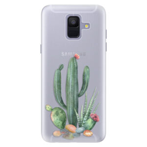 Silikónové puzdro iSaprio - Cacti 02 - Samsung Galaxy A6