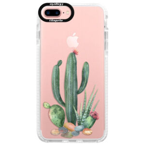 Silikónové púzdro Bumper iSaprio - Cacti 02 - iPhone 7 Plus