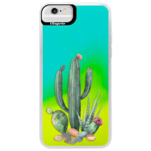 Neónové puzdro Blue iSaprio - Cacti 02 - iPhone 6 Plus/6S Plus