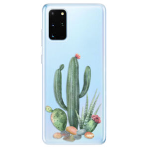 Odolné silikónové puzdro iSaprio - Cacti 02 - Samsung Galaxy S20+