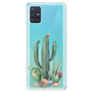 Odolné silikónové puzdro iSaprio - Cacti 02 - Samsung Galaxy A51