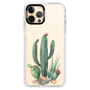 Silikónové puzdro Bumper iSaprio - Cacti 02 - iPhone 12 Pro Max