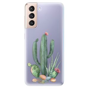Odolné silikónové puzdro iSaprio - Cacti 02 - Samsung Galaxy S21