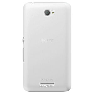 Plastové puzdro iSaprio - 4Pure - mléčný bez potisku - Sony Xperia E4