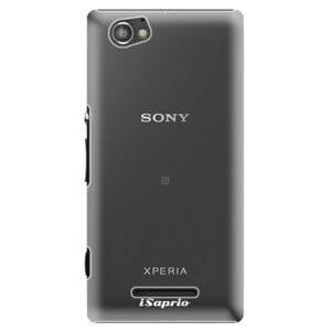 Plastové puzdro iSaprio - 4Pure - mléčný bez potisku - Sony Xperia M