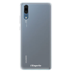 Silikónové puzdro iSaprio - 4Pure - mléčný bez potisku - Huawei P20