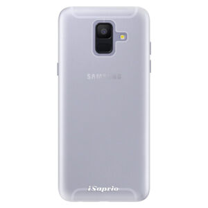 Silikónové puzdro iSaprio - 4Pure - mléčný bez potisku - Samsung Galaxy A6