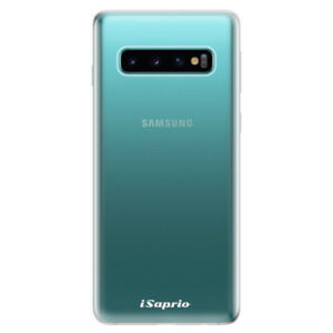 Odolné silikonové pouzdro iSaprio – 4Pure – čirý bez potisku – Samsung Galaxy S10