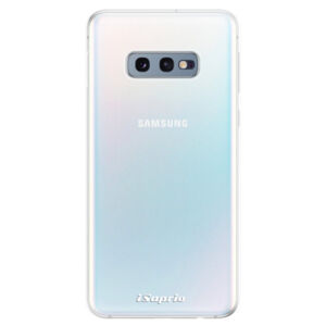 Odolné silikonové pouzdro iSaprio – 4Pure – čirý bez potisku – Samsung Galaxy S10e