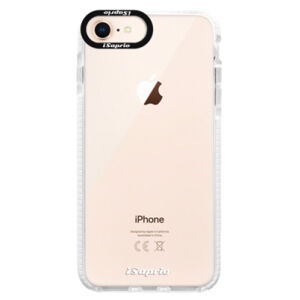 Silikónové púzdro Bumper iSaprio - 4Pure - mléčný bez potisku - iPhone 8