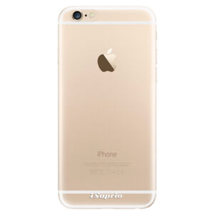 Odolné silikónové puzdro iSaprio – 4Pure – číre bez potlače – iPhone 6/6S