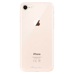 Odolné silikónové puzdro iSaprio – 4Pure – číre bez potlače – iPhone 8