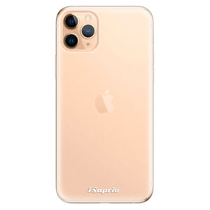 Odolné silikónové puzdro iSaprio – 4Pure – číre bez potlače – iPhone 11 Pro Max