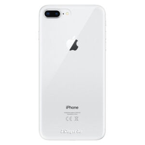 Odolné silikónové puzdro iSaprio - 4Pure - mléčný bez potisku - iPhone 8 Plus