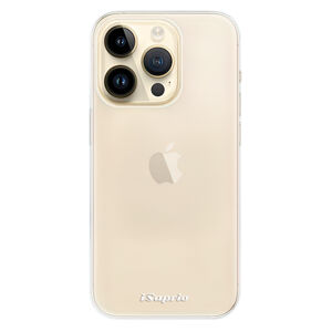 Odolné silikónové puzdro iSaprio - 4Pure - mléčný bez potisku - iPhone 14 Pro