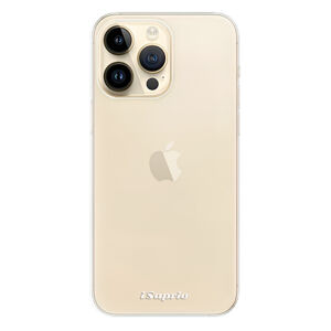 Odolné silikónové puzdro iSaprio - 4Pure - mléčný bez potisku - iPhone 14 Pro Max
