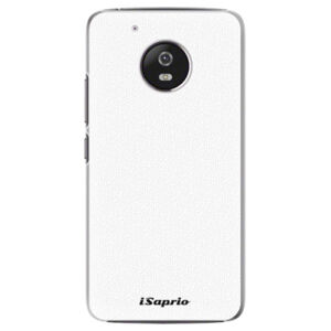Plastové puzdro iSaprio - 4Pure - bílý - Lenovo Moto G5