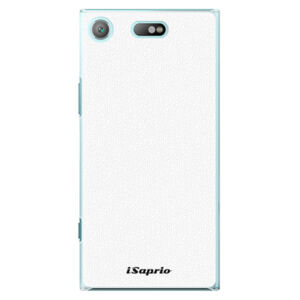 Plastové puzdro iSaprio - 4Pure - bílý - Sony Xperia XZ1 Compact