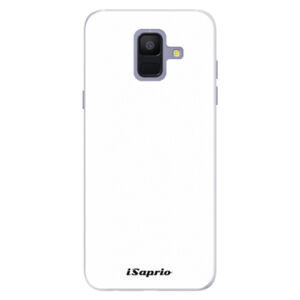 Silikónové puzdro iSaprio - 4Pure - bílý - Samsung Galaxy A6