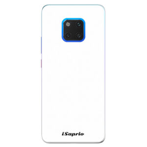 Silikónové puzdro iSaprio - 4Pure - bílý - Huawei Mate 20 Pro