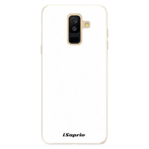 Silikónové puzdro iSaprio - 4Pure - bílý - Samsung Galaxy A6+