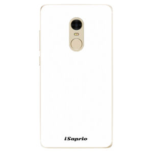 Odolné silikónové puzdro iSaprio - 4Pure - bílý - Xiaomi Redmi Note 4