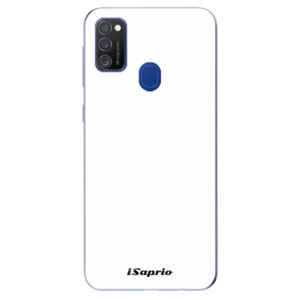 Odolné silikónové puzdro iSaprio - 4Pure - bílý - Samsung Galaxy M21