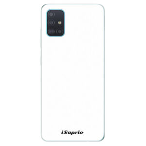 Odolné silikónové puzdro iSaprio - 4Pure - bílý - Samsung Galaxy A51