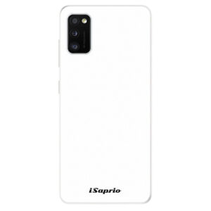 Odolné silikónové puzdro iSaprio - 4Pure - bílý - Samsung Galaxy A41