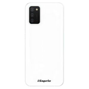 Odolné silikónové puzdro iSaprio - 4Pure - bílý - Samsung Galaxy A02s