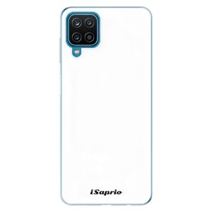 Odolné silikónové puzdro iSaprio - 4Pure - bílý - Samsung Galaxy A12