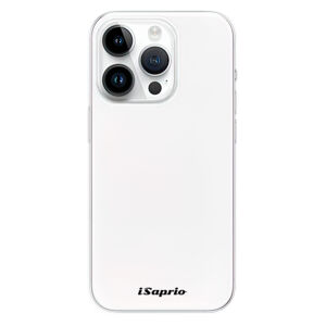 Odolné silikónové puzdro iSaprio - 4Pure - bílý - iPhone 15 Pro