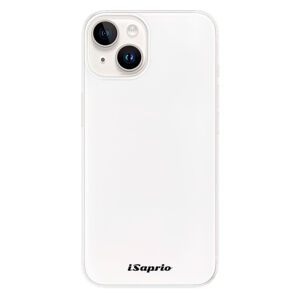 Odolné silikónové puzdro iSaprio - 4Pure - bílý - iPhone 15 Plus