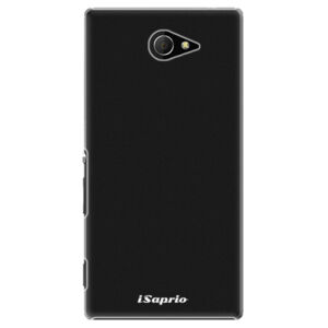 Plastové puzdro iSaprio - 4Pure - černý - Sony Xperia M2