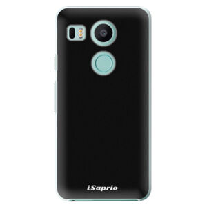 Plastové puzdro iSaprio - 4Pure - černý - LG Nexus 5X