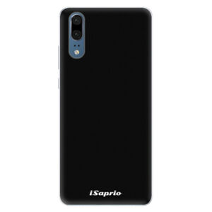Silikónové puzdro iSaprio - 4Pure - černý - Huawei P20