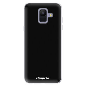 Silikónové puzdro iSaprio - 4Pure - černý - Samsung Galaxy A6