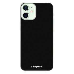 Plastové puzdro iSaprio - 4Pure - černý - iPhone 12 mini