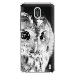 Plastové puzdro iSaprio - BW Owl - Nokia 2