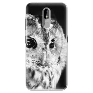 Plastové puzdro iSaprio - BW Owl - Nokia 3.2
