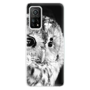 Odolné silikónové puzdro iSaprio - BW Owl - Xiaomi Mi 10T / Mi 10T Pro