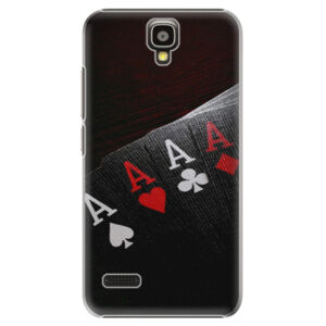 Plastové puzdro iSaprio - Poker - Huawei Ascend Y5